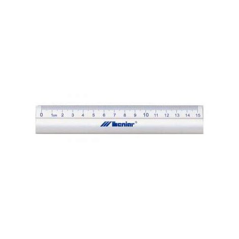Linijka Leniar aluminiowa antypoślizgowa 15cm